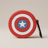Captain America AirPods Case - Cute Protective Cover