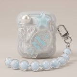 Cartoon Fish Pearl AirPods Case - Cute Protective Cover