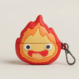 Ghibli Calcifer AirPods Case - Cute Protective Cover