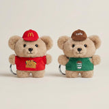 Cute Bear Plush AirPods Case - Cute Protective Cover