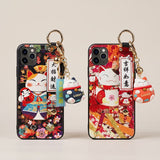 Japanese Cat iPhone Case - Cute Protective Cover
