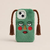 Miss Braid iPhone Case - Cute Protective Cover