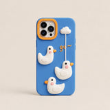 Duck Pendant iPhone Case - Cute Protective Cover