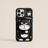 Lulu Cat 3D iPhone Case - Cute Protective Cover