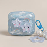Rainbow Star AirPods Case - Cute Protective Cover