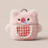 Apron Pig Plush AirPods Case - Cute Protective Cover