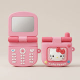 Pink Hello Kitty Phone AirPods Case - Cute Protective Cover