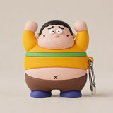 Gian Doraemon AirPods Case - Cute Protective Cover