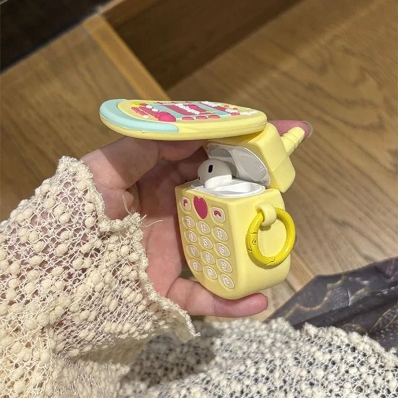 Yellow Sanrio Phone™ - AirPods Case