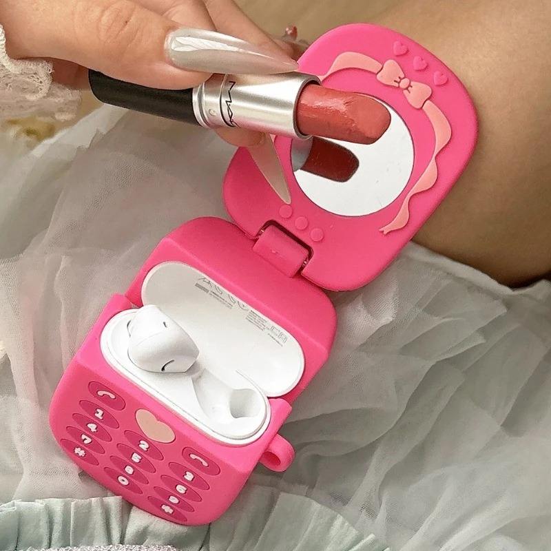 Pink Sanrio Phone™ - AirPods Case