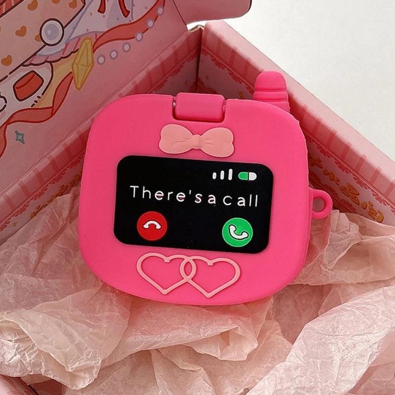 Pink Sanrio Phone™ - AirPods Case