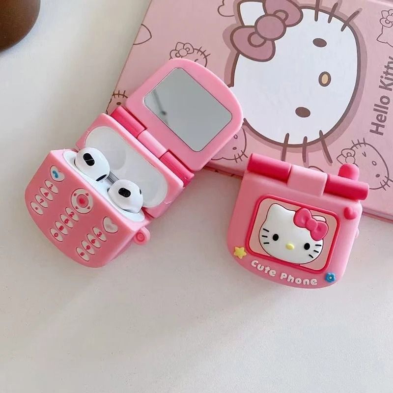 Pink Hello Kitty Phone™ - AirPods Case