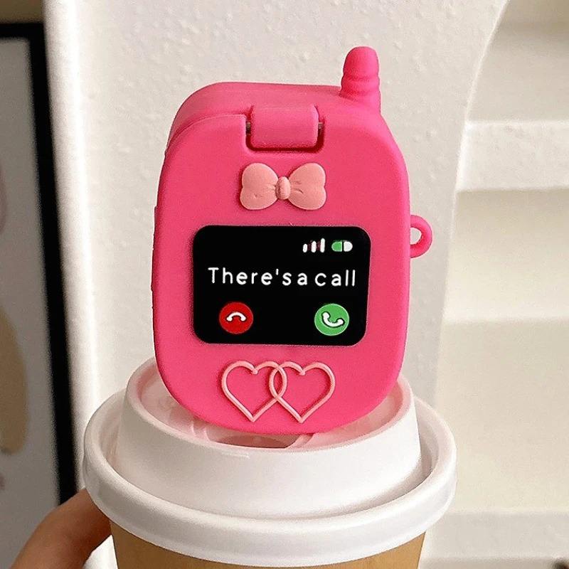 Pink Sanrio Phone™ - AirPods Case