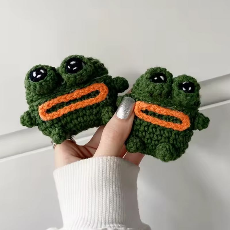 Handmade Knitting Frog™ - AirPods Case