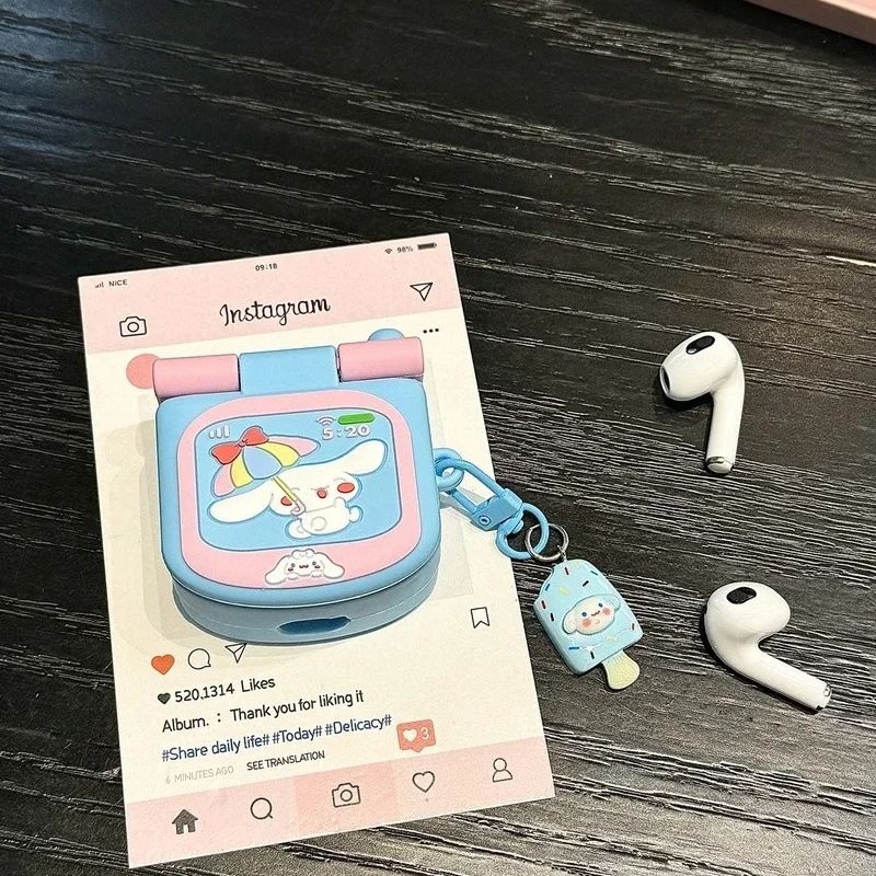 Blue Sanrio Phone™ - AirPods Case (Copy)