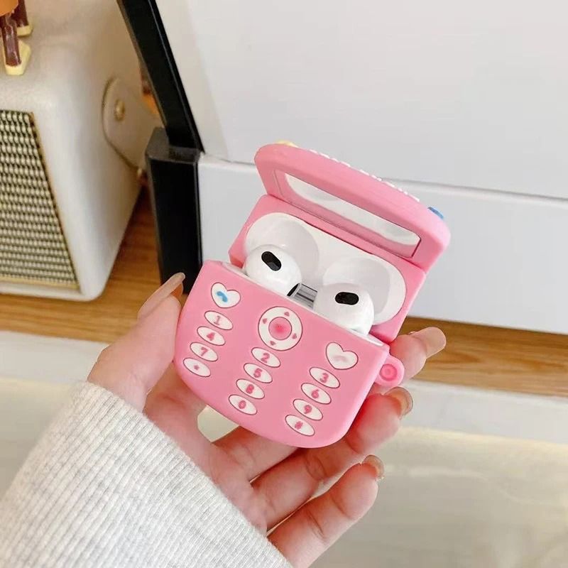 Pink Hello Kitty Phone™ - AirPods Case