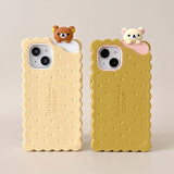 Biscuit Teddy iPhone Case - Cute Protective Cover