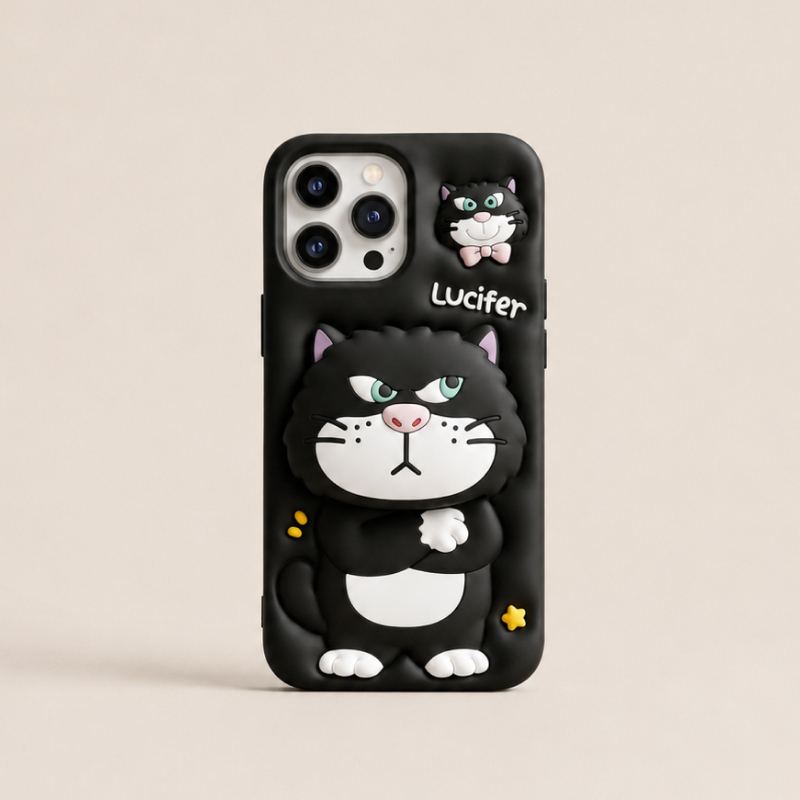 Lulu Cat 3D™ - iPhone Case
