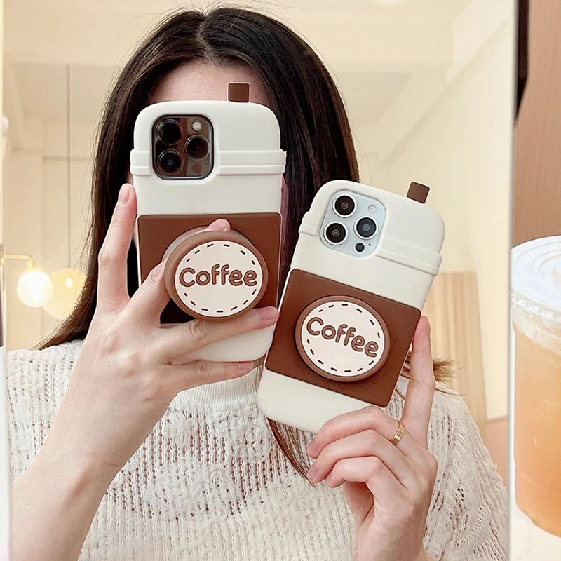 Coffee Cup iPhone Case - Cute Protective Cover
