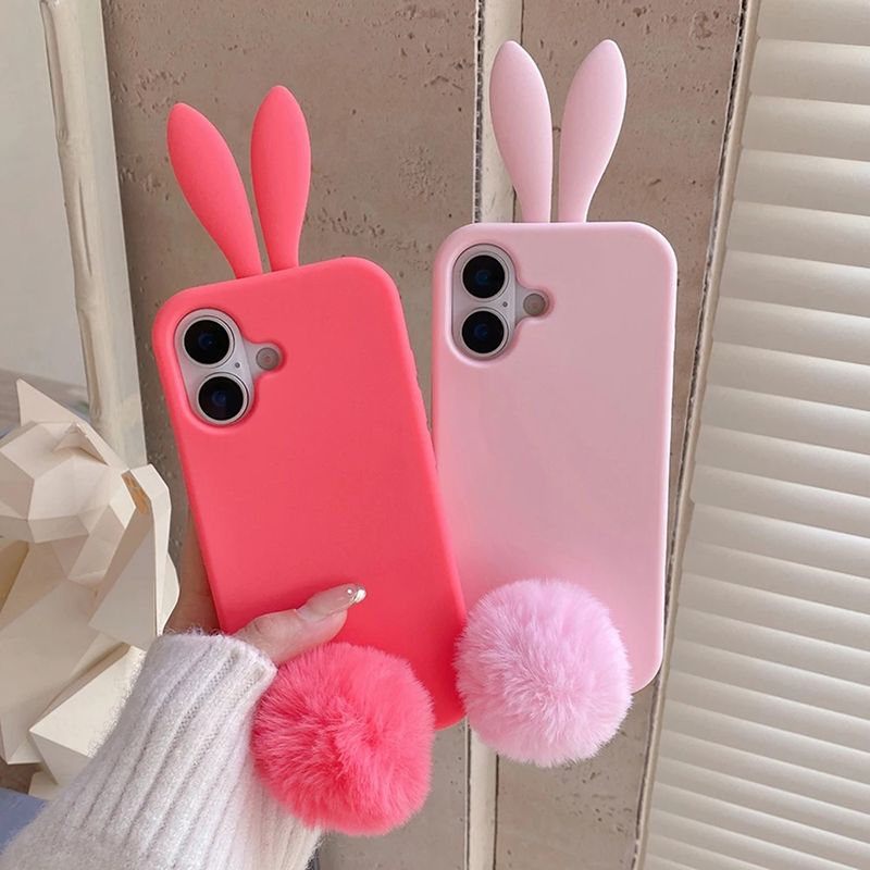 Cartoon Bunny iPhone Case - Cute Protective Cover