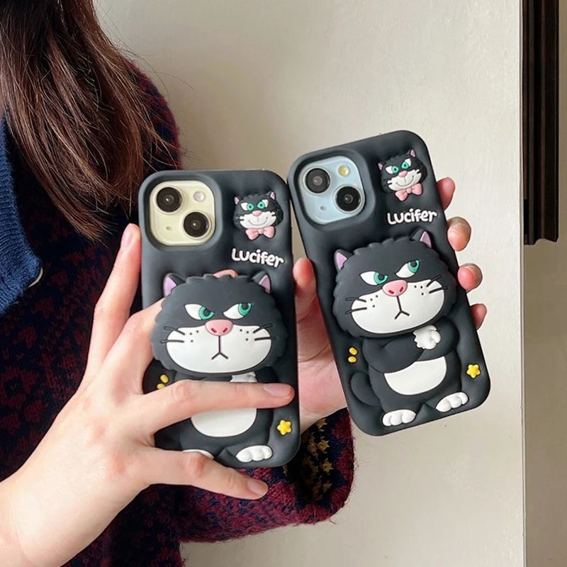 Lulu Cat 3D iPhone Case - Cute Protective Cover