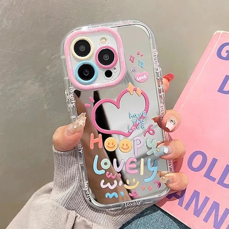 Colorful Mirror iPhone Case - Cute Protective Cover