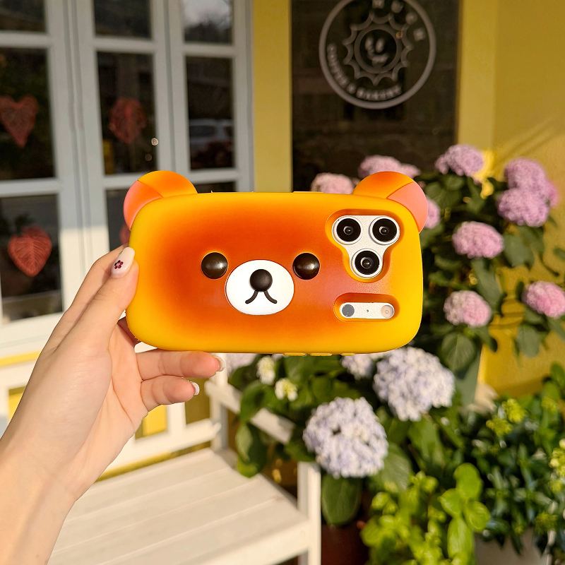 Teddy Bun iPhone Case - Cute Protective Cover
