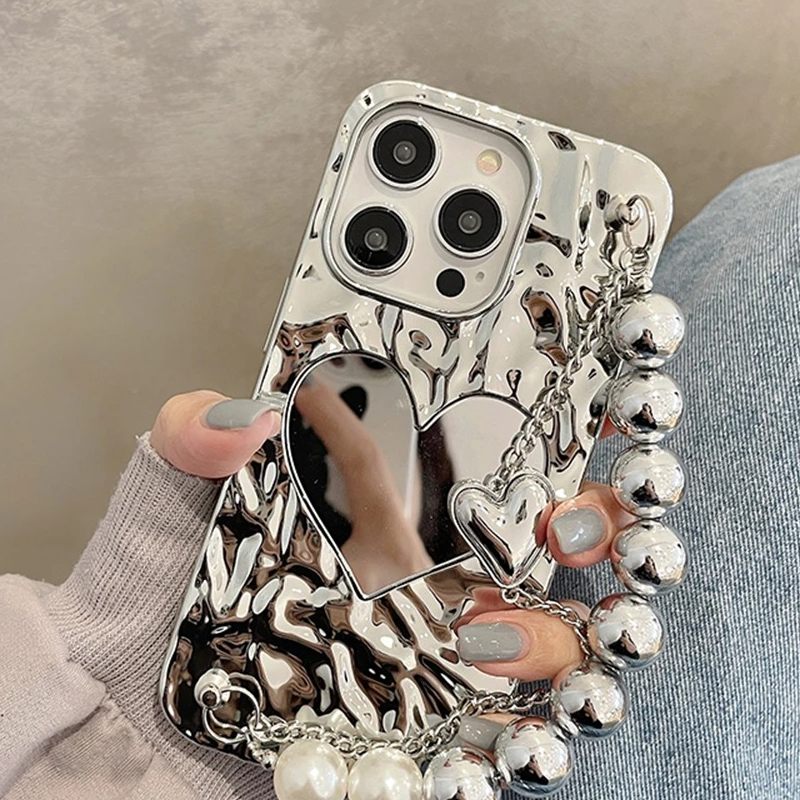 Heart Mirror iPhone Case - Cute Protective Cover