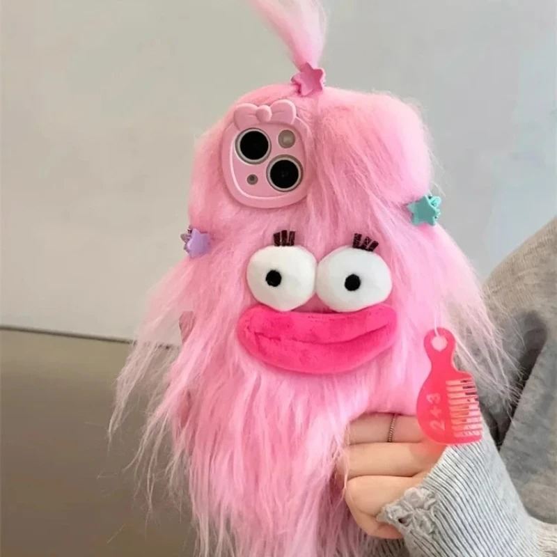 Hairy Monster iPhone Case - Cute Protective Cover