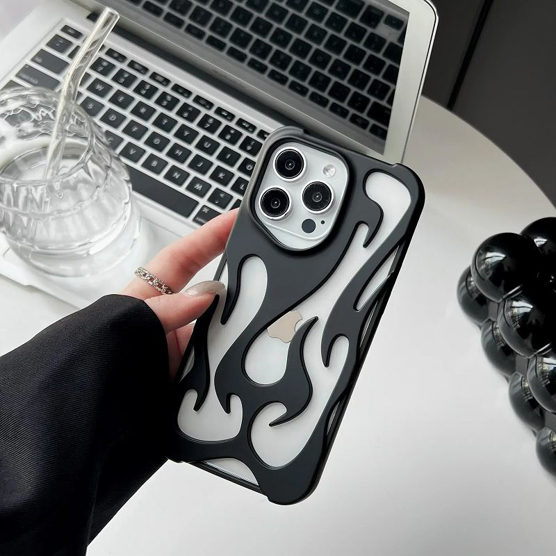 Flames iPhone Case - Cute Protective Cover