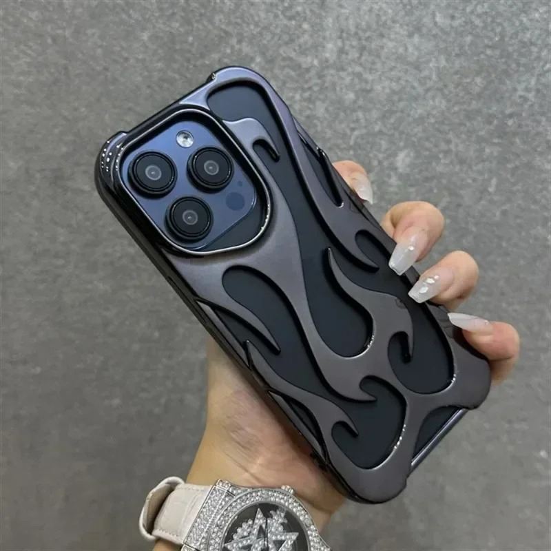 Flames iPhone Case - Cute Protective Cover