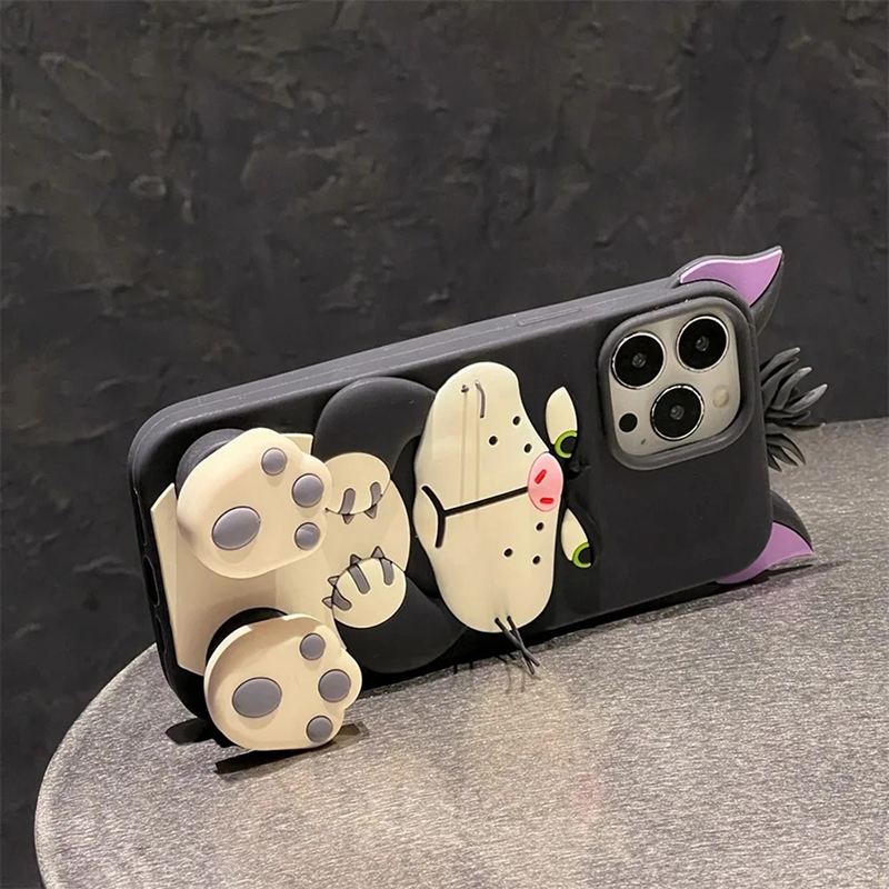 Lucif Cat iPhone Case - Cute Protective Cover