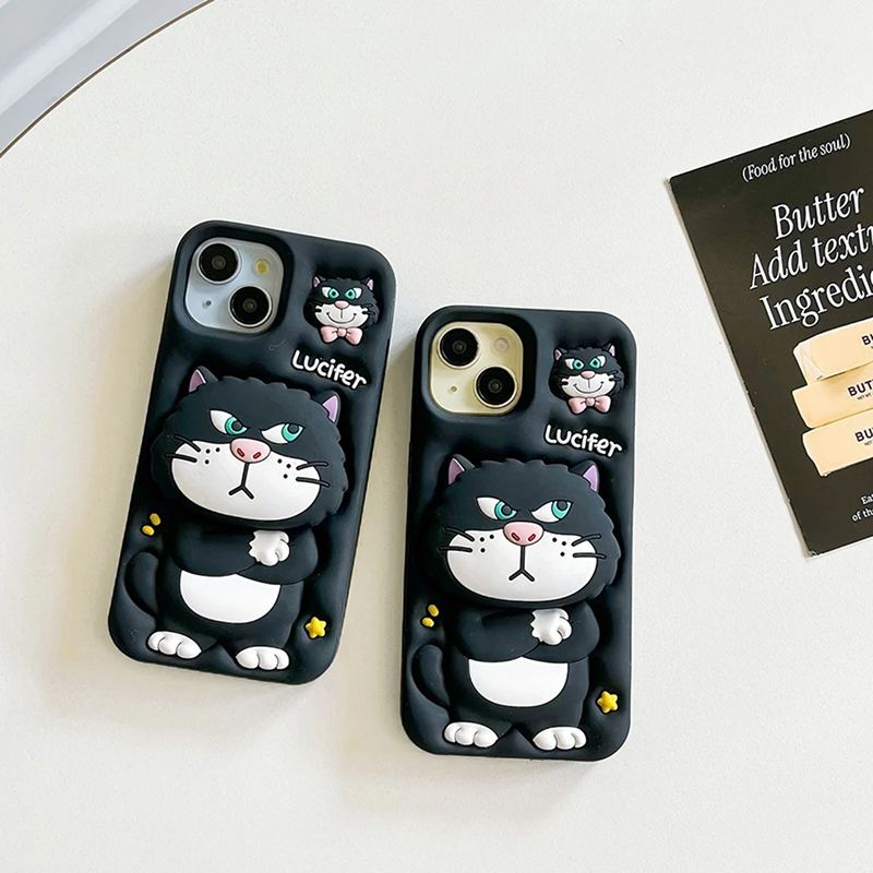 Lulu Cat 3D iPhone Case - Cute Protective Cover