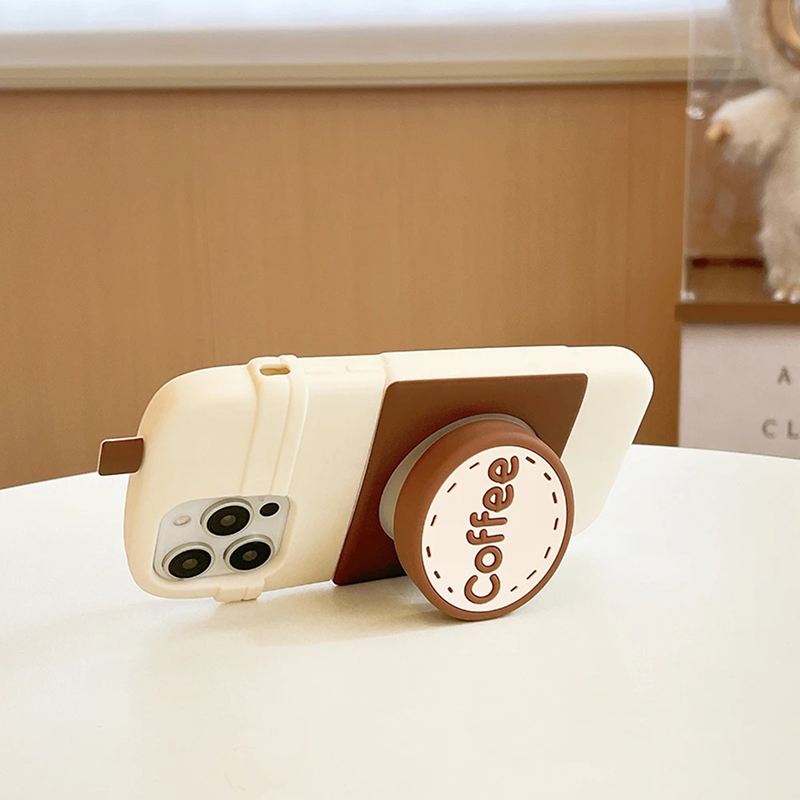 Coffee Cup iPhone Case - Cute Protective Cover