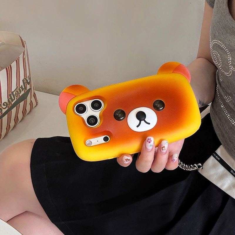 Teddy Bun iPhone Case - Cute Protective Cover