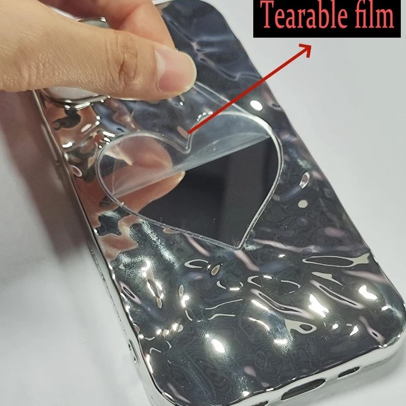 Heart Mirror iPhone Case - Cute Protective Cover