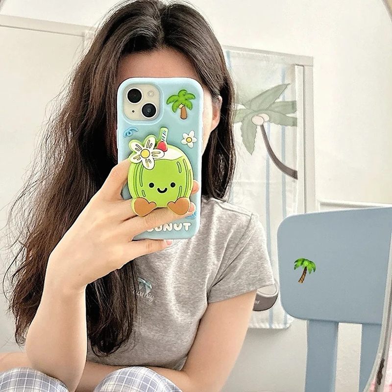 Fresh Coconut 3D iPhone Case - Cute Protective Cover