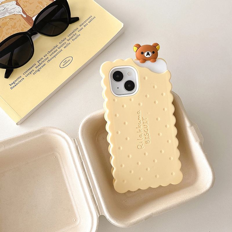 Biscuit Teddy iPhone Case - Cute Protective Cover