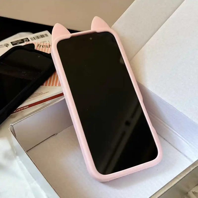 Angel Cat iPhone Case - Cute Protective Cover