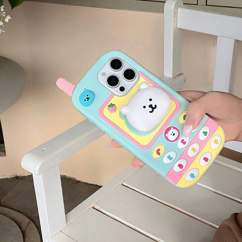 Kawaii Phone 3D iPhone Case - Cute Protective Cover
