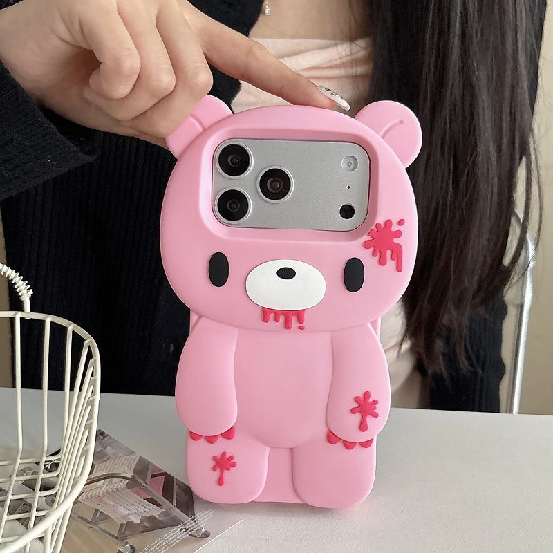 Bloody Teddy Bear iPhone Case - Cute Protective Cover