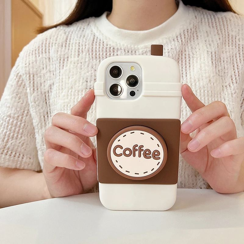 Coffee Cup iPhone Case - Cute Protective Cover