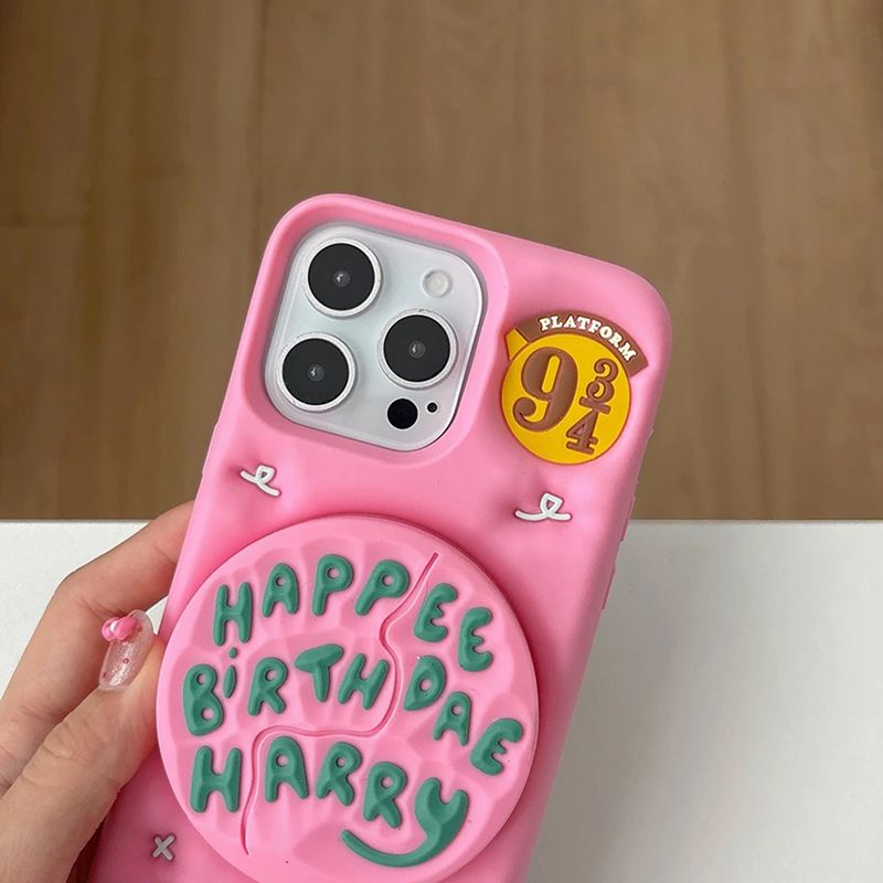 Happee Birth Cake iPhone Case - Cute Protective Cover