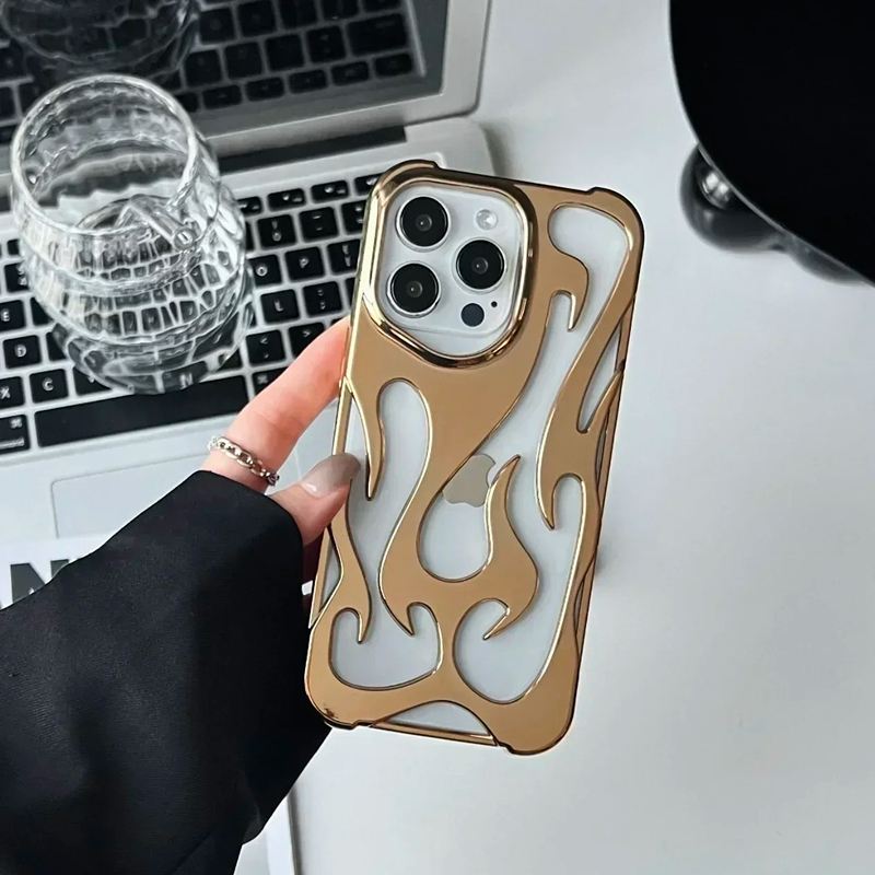 Flames iPhone Case - Cute Protective Cover