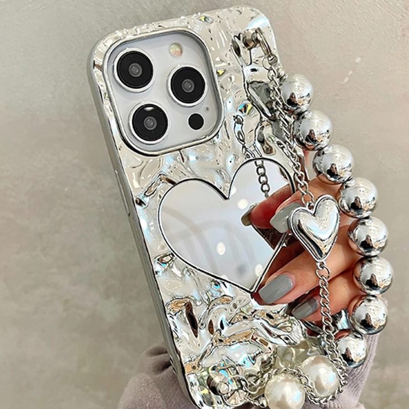 Heart Mirror iPhone Case - Cute Protective Cover