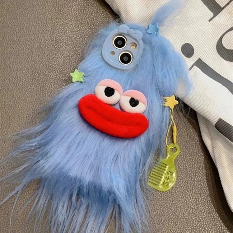 Hairy Monster iPhone Case - Cute Protective Cover