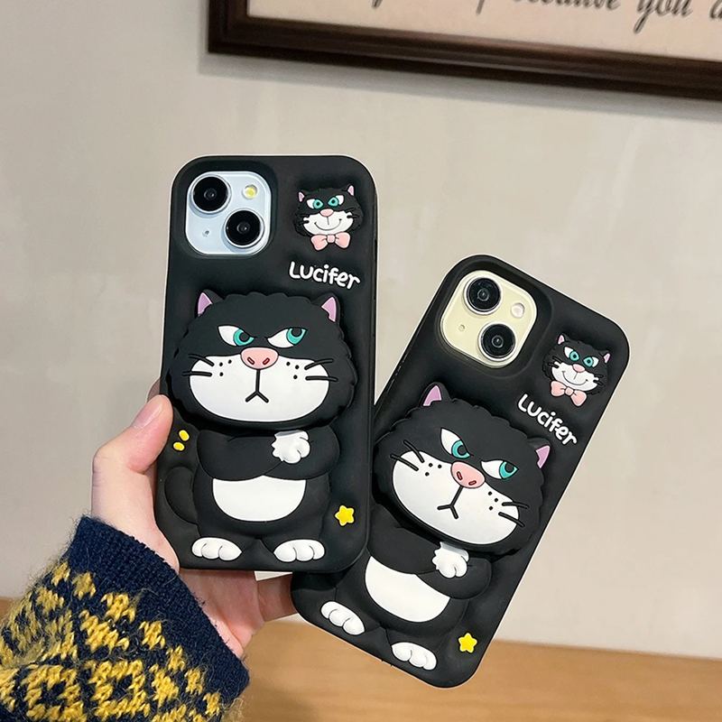 Lulu Cat 3D iPhone Case - Cute Protective Cover