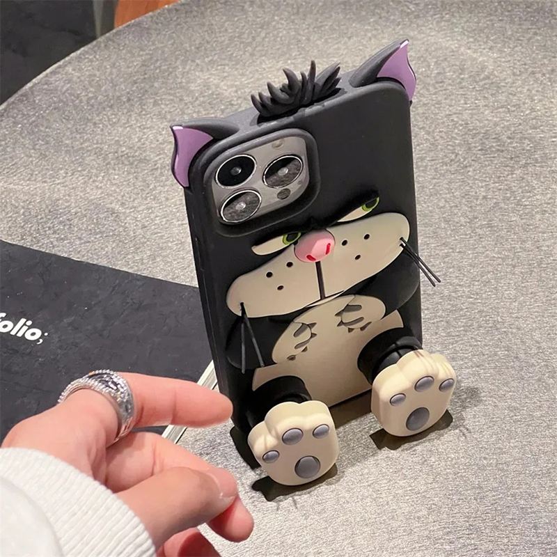 Lucif Cat iPhone Case - Cute Protective Cover