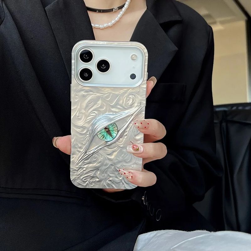 3D Eyes iPhone Case - Cute Protective Cover