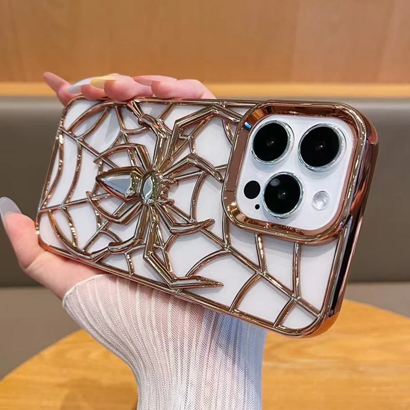 Hollow Spider iPhone Case - Cute Protective Cover